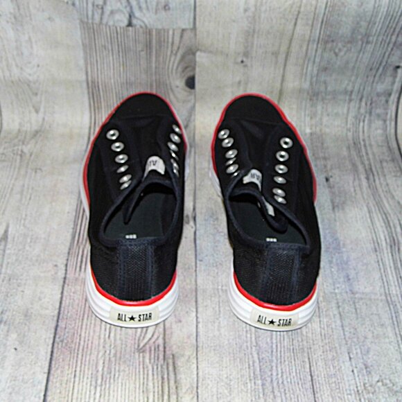 CONVERSE Chuck It Black Mesh Sneakers Womens SIze 9 - Picture 5 of 7